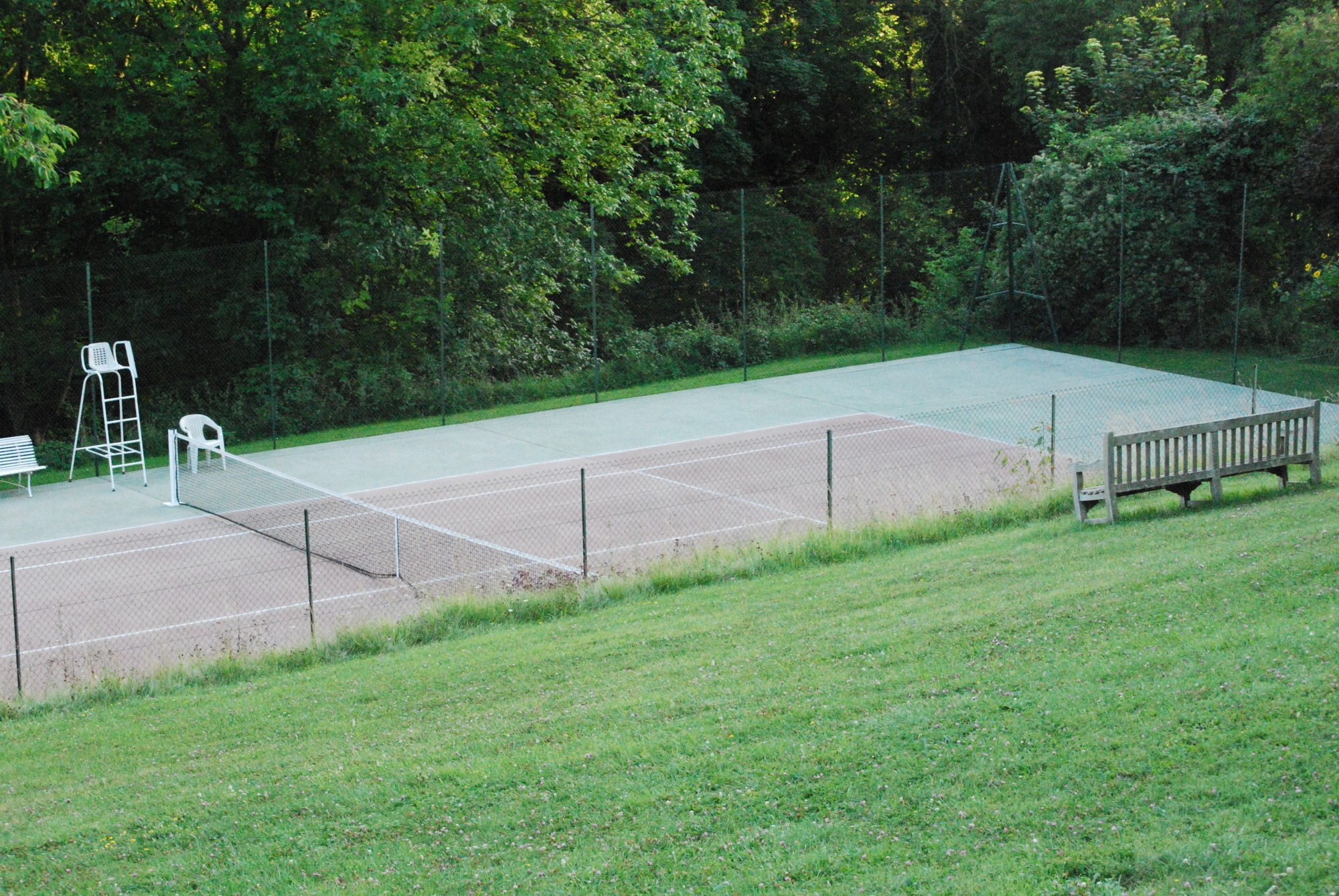 Le Tennis et son mur d'entrainement