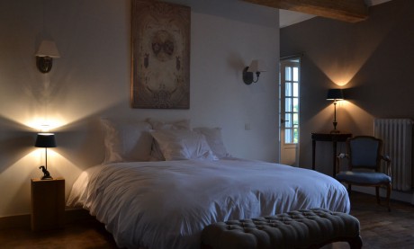 Room Bertrand du Guesclin bed